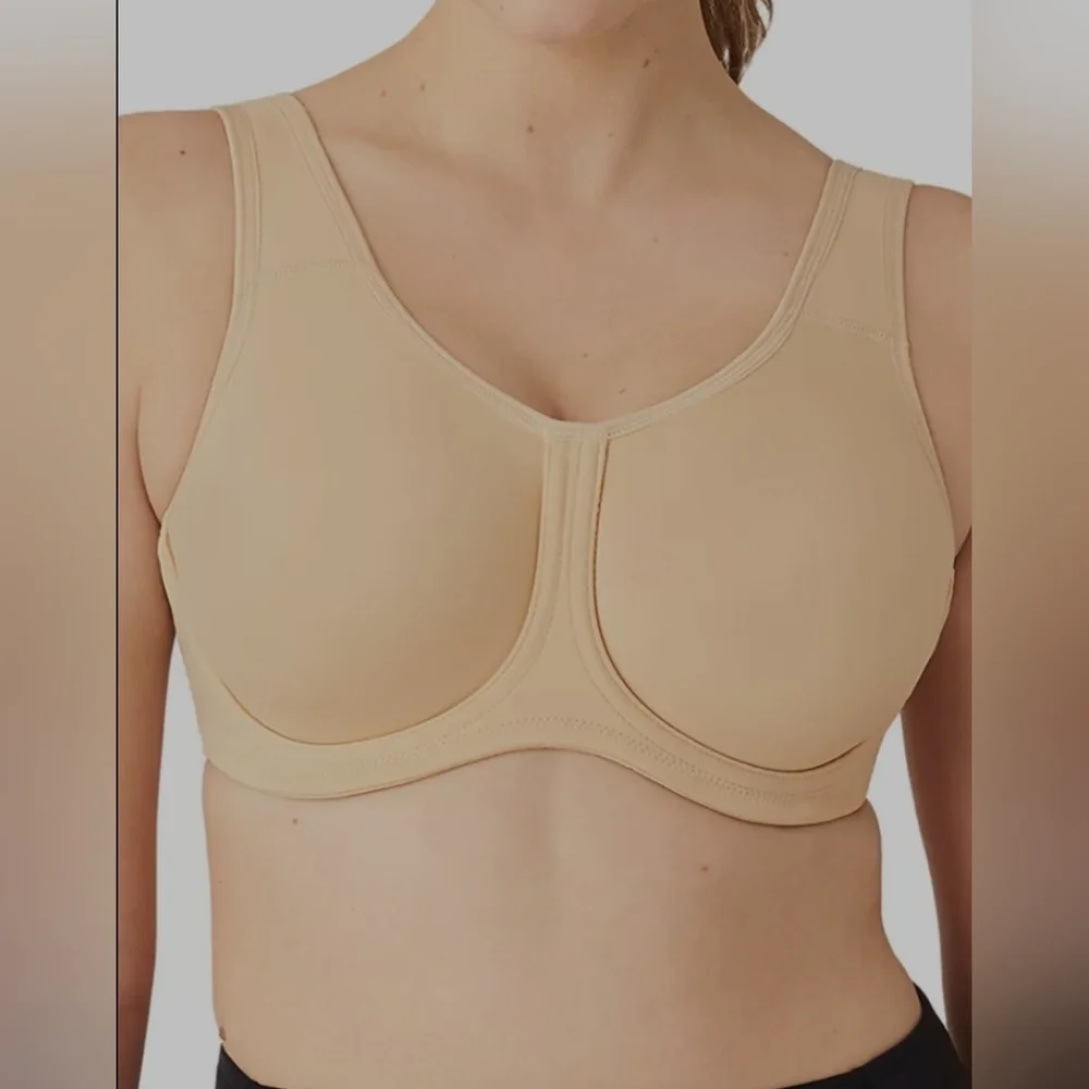NWOT Wacoal Simone Sport High Impact Underwire Bra (style 855170) 40H/DDDDD - Picture 1 of 5